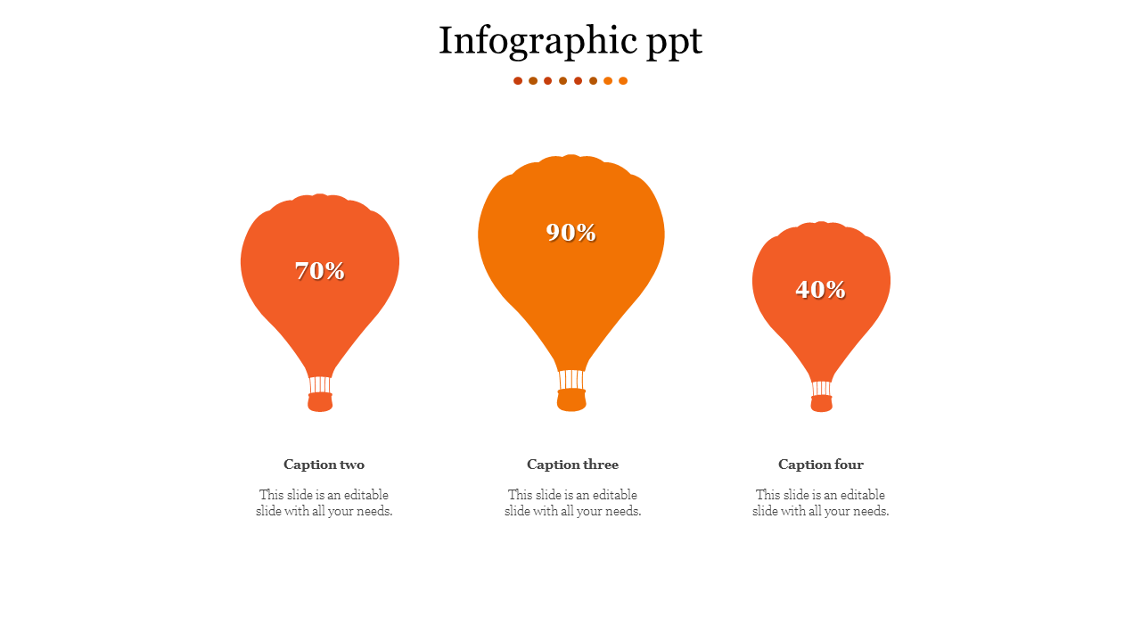 infographic ppt-3-Orange